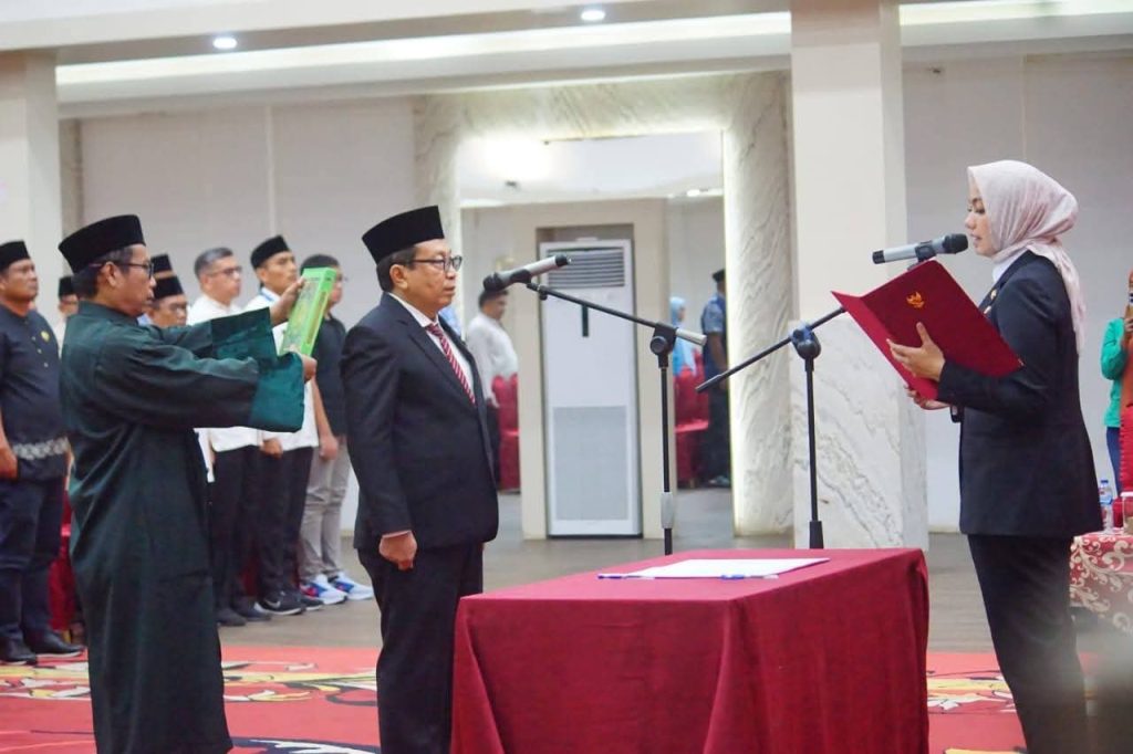 Annisa Suci Ramadhani Lantik Pj Sekda